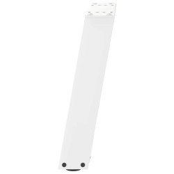Pieds de table basse en U 2 pièces Blanc 28 x (42-43) cm Acier 566950566950