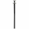 Pieds de table à manger en forme de X 2 pièces Anthracite 90 x (72-73) cm Acier 566982566982