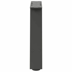Pieds de table basse en forme de A 2 pièces Anthracite 40 x (30-31) cm Acier 567013567013