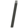 Pieds de table à manger en U 2 pièces Anthracite 80 x (72-73) cm Acier 567027567027