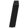 Pieds de table basse en U, 2 pièces, noir, 70 x (30-31) cm, acier 567041567041