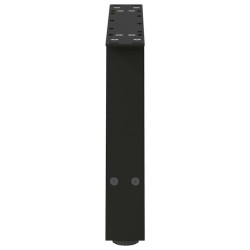 Pieds de table basse en forme de A, 2 pièces, noir, 60 x (30-31) cm, acier 567048567048
