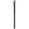 Pieds de table à manger en forme de X, 2 pièces, anthracite, 80 x (72-73) cm, acier 567060567060