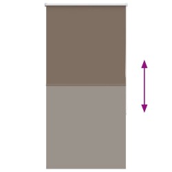 Store enrouleur occultant café 75x130cm largeur du tissu 70,7cm 567061567061