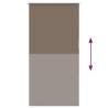 Store enrouleur occultant café 70x175cm largeur du tissu 65,7cm 567076567076
