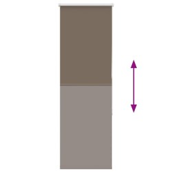 Store enrouleur occultant café 50x175cm largeur du tissu 45,7cm 567109567109