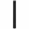 Pieds de table à manger en forme de A, 2 pièces, noir, 50 x (72-73) cm, acier 567123567123