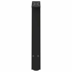 Pieds de table basse en forme de A, 2 pièces, noir, 50 x (42-43) cm, acier 567132567132