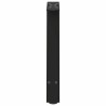 Pieds de table basse en forme de A, 2 pièces, noir, 50 x (42-43) cm, acier 567132567132