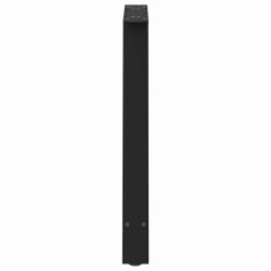 Pieds de table à manger en forme de A, 2 pièces, noir, 70 x (72-73) cm, acier 567150567150