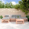 Salon de jardin 6 pcs bois massif douglas 567152567152