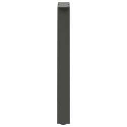 Pieds de table à manger en forme de A 2 pièces Anthracite 60 x (72-73) cm Acier 567160567160