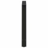 Pieds de table à manger en forme de A, 2 pièces, noir, 90 x (72-73) cm, acier 567168567168