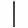 Pieds de table à manger en forme de A 2 pièces Anthracite 70 x (72-73) cm Acier 567172567172