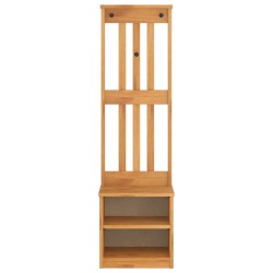 Portemanteau SANDNES 45x40x159,5 cm bois massif pin 567175567175