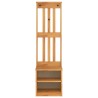 Portemanteau SANDNES 45x40x159,5 cm bois massif pin 567175567175