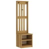 Portemanteau SANDNES 45x40x159,5 cm bois massif pin 567176567176