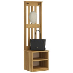 Portemanteau SANDNES 45x40x159,5 cm bois massif pin 567176567176