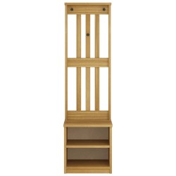 Portemanteau SANDNES 45x40x159,5 cm bois massif pin 567176567176