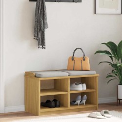 Banc de couloir SANDNES 87x40x50 cm bois de pin massif 567292567292