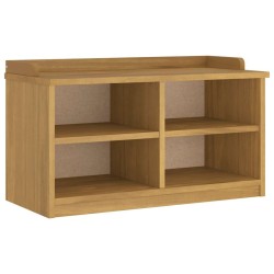 Banc de couloir SANDNES 87x40x50 cm bois de pin massif 567292567292