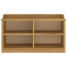 Banc de couloir SANDNES 87x40x50 cm bois de pin massif 567292567292