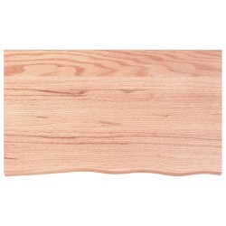 Dessus de table marron clair 100x60x2 cm bois chêne traité 567295567295