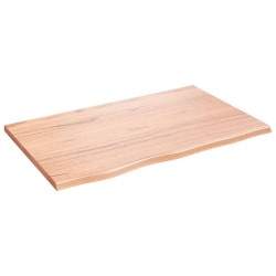 Dessus de table marron clair 80x50x2 cm bois chêne traité 567299567299