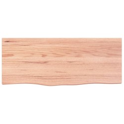 Dessus de table marron clair 100x40x2 cm bois chêne traité 567300567300