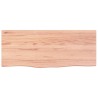Dessus de table marron clair 100x40x2 cm bois chêne traité 567300567300