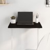Dessus de bureau marron foncé 60x50x2 cm bois chêne traité 567304567304