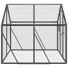 Volière anthracite 1,79x2x1,85 m aluminium 567333567333
