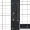 Volière anthracite 1,79x2x1,85 m aluminium 567333567333