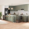 Barrière pour chien porte pliable 10panneaux noir bois peuplier 567335567335