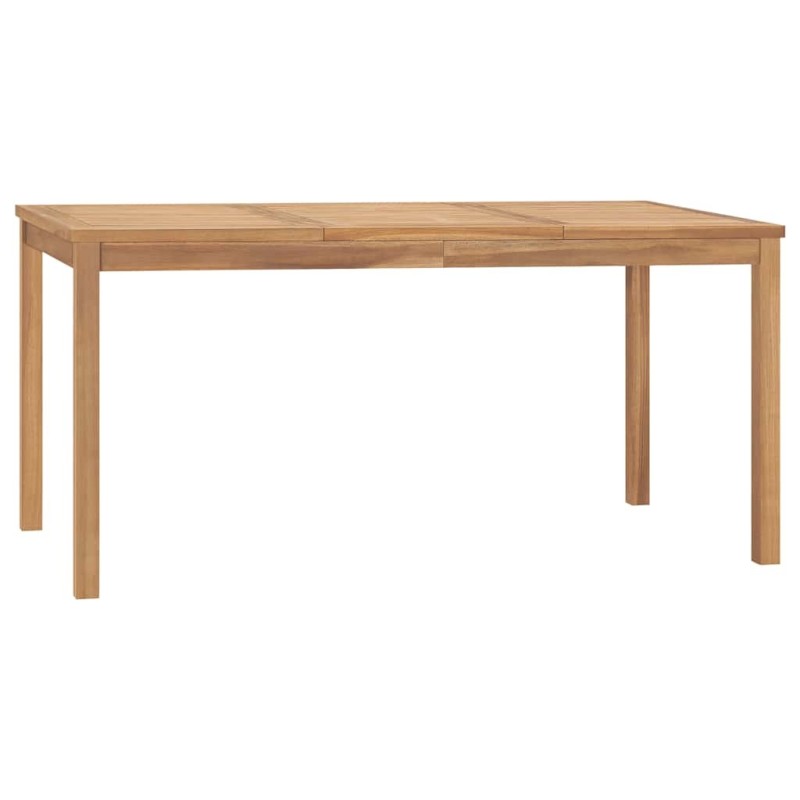 Table à dîner de jardin 160x80x77 cm Bois de teck solide 567340567340