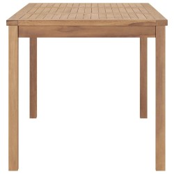 Table à dîner de jardin 160x80x77 cm Bois de teck solide 567340567340
