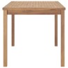 Table à dîner de jardin 160x80x77 cm Bois de teck solide 567340567340