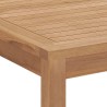 Table à dîner de jardin 160x80x77 cm Bois de teck solide 567340567340