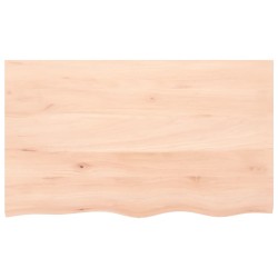 Dessus de table 100x60x2 cm bois de chêne massif non traité 567350567350