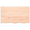 Dessus de table 100x60x2 cm bois de chêne massif non traité 567350567350