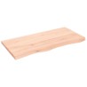 Dessus de table 100x50x(2-4) cm bois de chêne massif non traité 567351567351