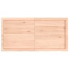 Dessus de table 120x60x(2-6) cm bois de chêne massif non traité 567353567353