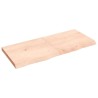 Dessus de table 140x60x(2-6) cm bois de chêne massif non traité 567354567354