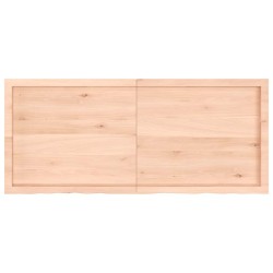Dessus de table 140x60x(2-6) cm bois de chêne massif non traité 567354567354