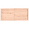 Dessus de table 140x60x(2-6) cm bois de chêne massif non traité 567354567354