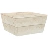 Tables de jardin 2 pcs 60x60x30 cm Bois d'épicéa imprégné 567356567356