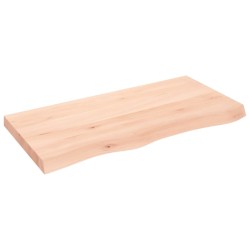 Dessus de table 100x50x(2-6) cm bois de chêne massif non traité 567361567361