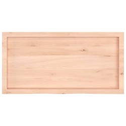Dessus de table 100x50x(2-6) cm bois de chêne massif non traité 567361567361