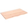 Dessus de table 100x60x(2-4) cm bois de chêne massif non traité 567362567362