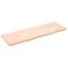 Dessus de table 180x60x(2-6) cm bois de chêne massif non traité 567363567363